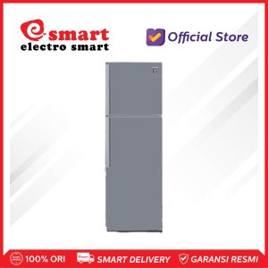 (PROMO DISKON) SHARP SJ-450GP-SD KULKAS 2 PINTU 329 L PLASMACLUSTER