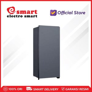 AQUA Elektronik Kulkas 1 pintu 180L Semi Auto Defrost AQR-D225 - AQR-D225(MDS)