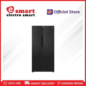 POLYTRON Kulkas 2 Pintu Side By Side 450 Liter PRS 451Y